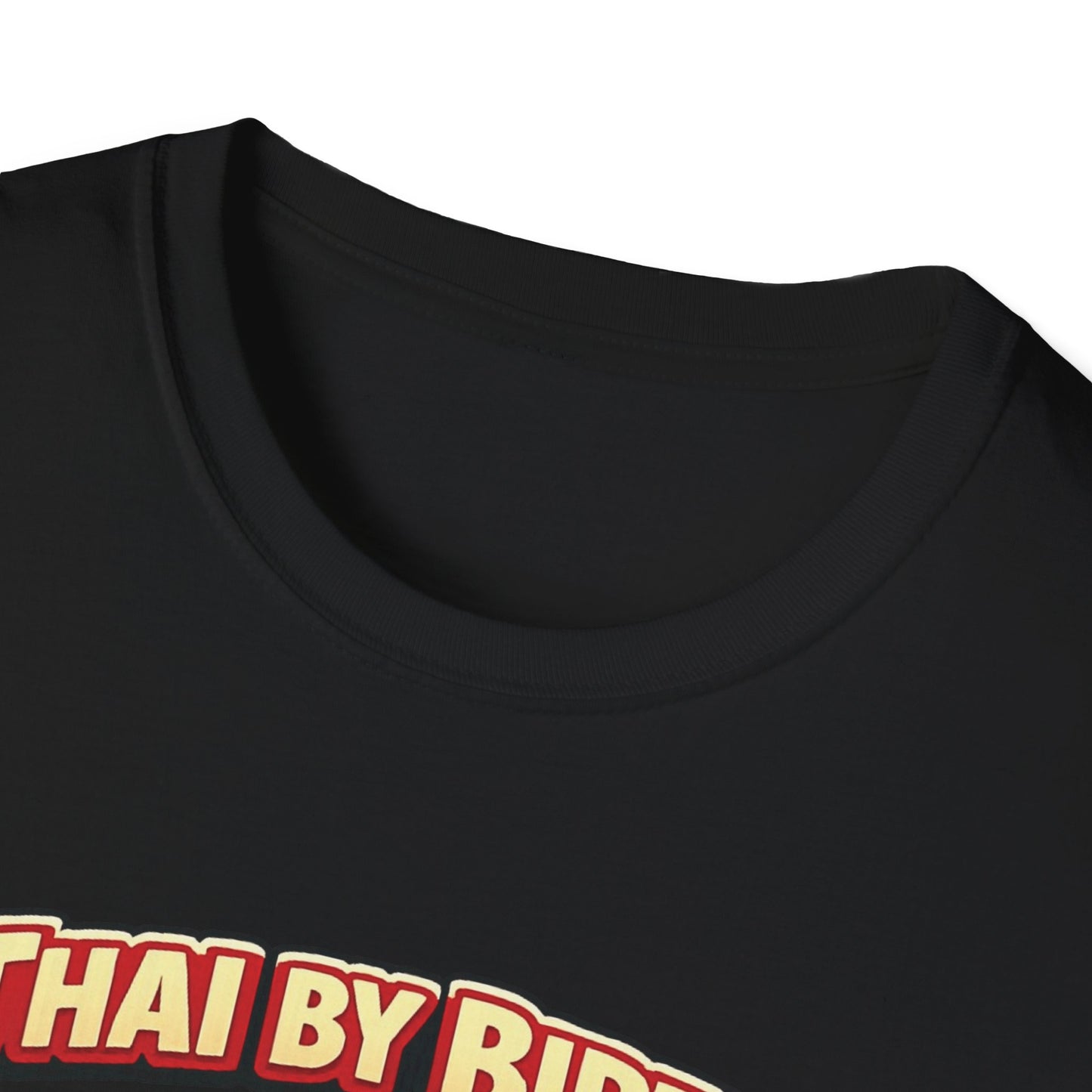 Thai by birth, American by BBQ Unisex Softstyle Tee