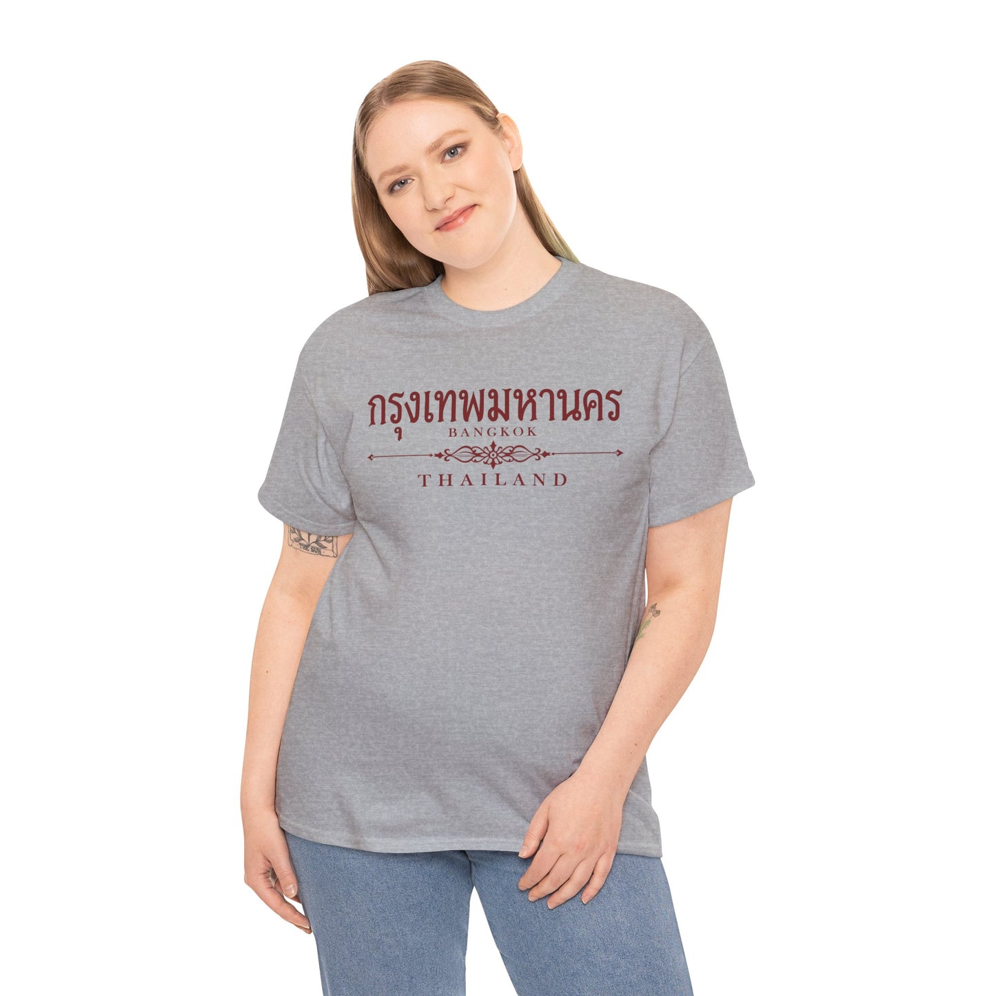 กรุงเทพมหานคร Bangkok Unisex Heavy Cotton Tee