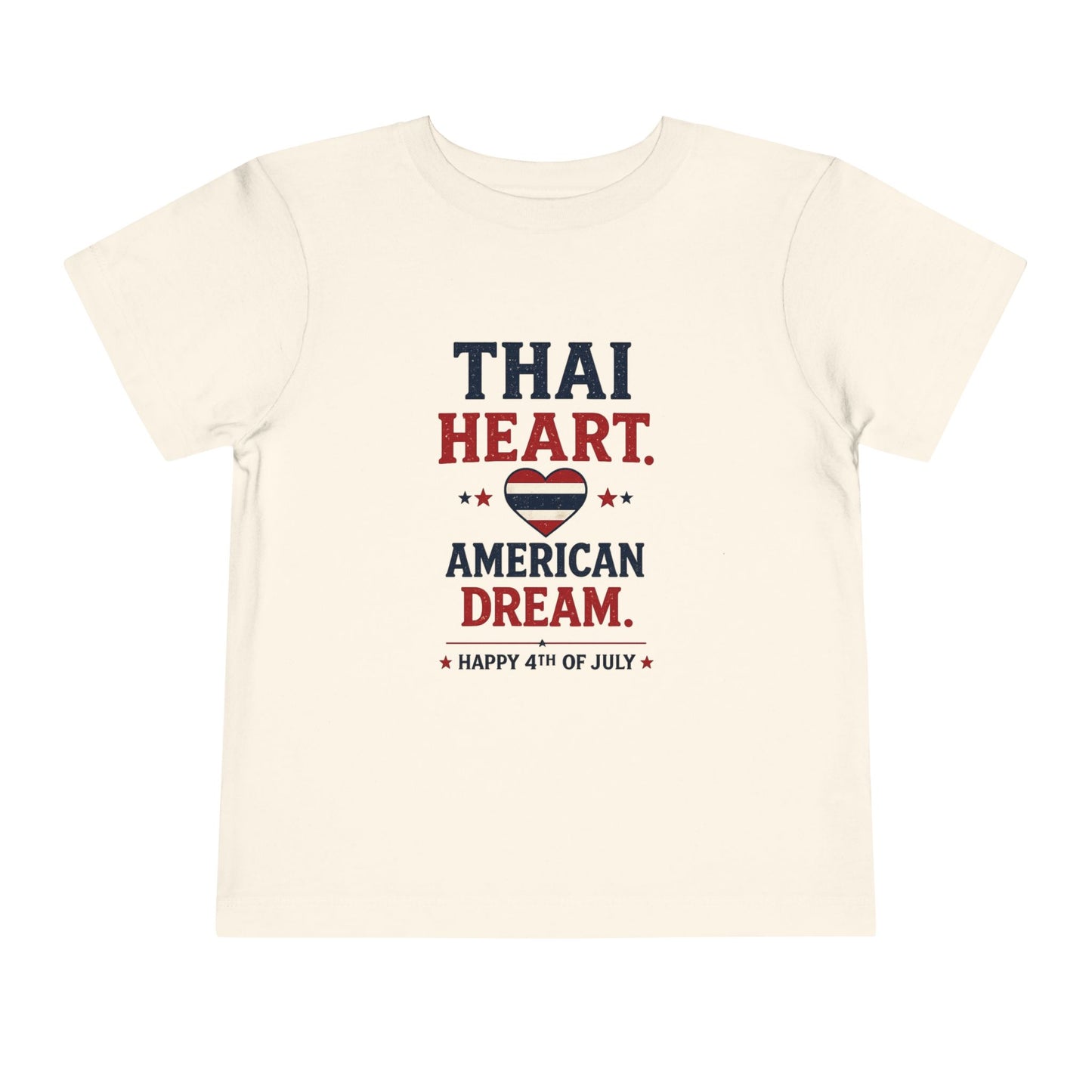 Thai Heart, American Dream 4th of July Toddler Kids Tee