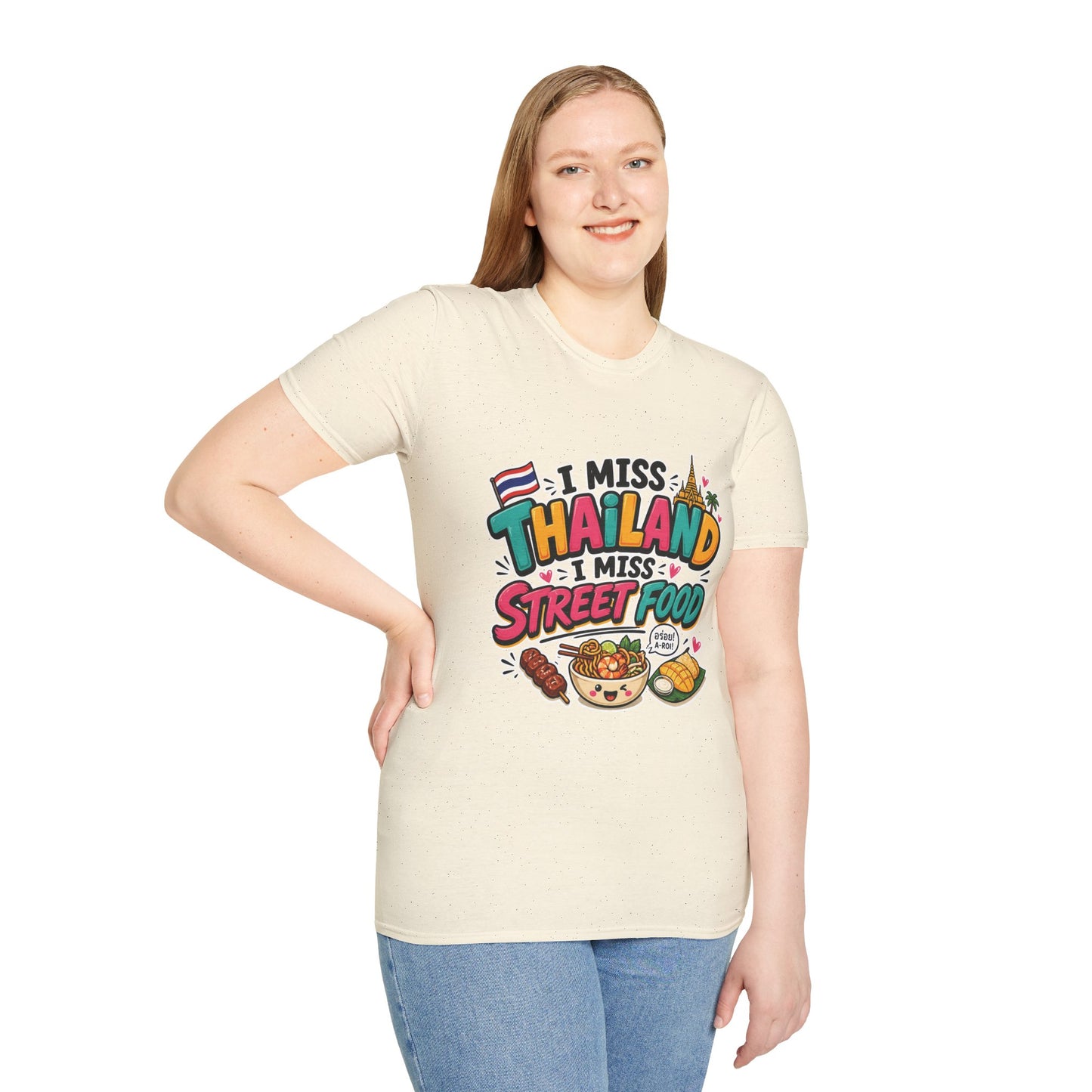 I Miss Thailand I Miss Street Food Unisex Softstyle Tee
