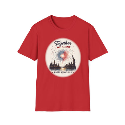 Together We Shine 4th of July Tee