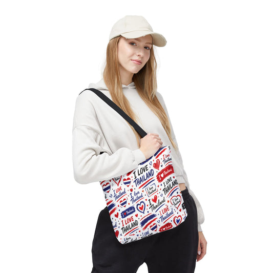I love Thailand Tote Bag Wide Bottom
