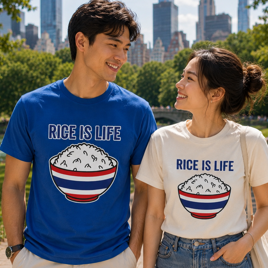 Rice is Life (Front) Unisex Tee