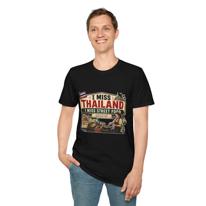 I Miss Thailand I Miss Street Food Unisex SoftStyle Tee