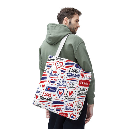 I love Thailand Tote Bag Wide Bottom