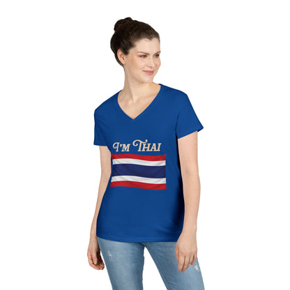 I’m Thai, Of Course I Speak Thailish V-Neck Tee