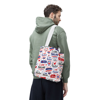 I love Thailand Tote Bag Wide Bottom