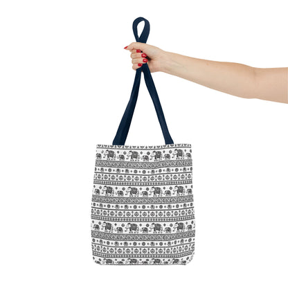 Thai Elephant Tote Bag - Patterned AOP