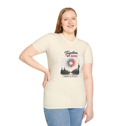 Together We Shine 4th of July Tee