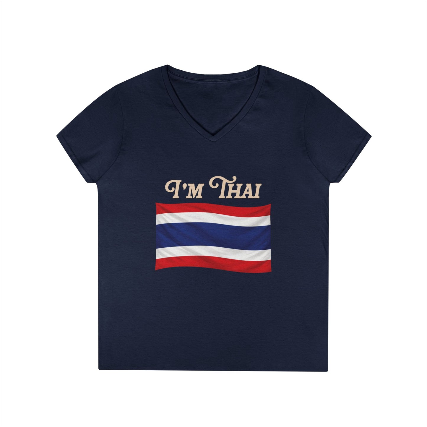 I’m Thai, Of Course I Speak Thailish V-Neck Tee