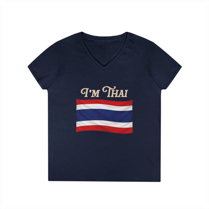 I’m Thai, Of Course I Speak Thailish V-Neck Tee