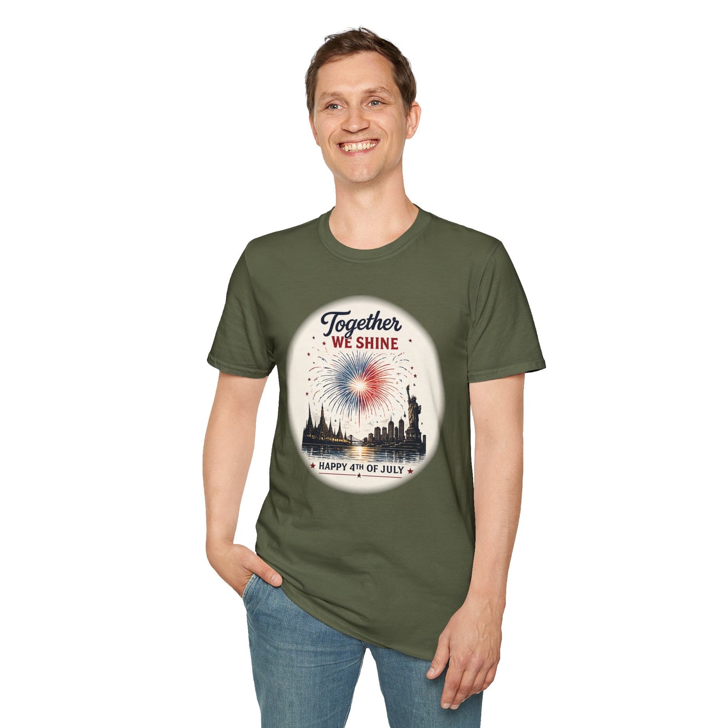 Together We Shine 4th of July Tee