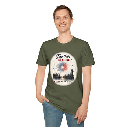 Together We Shine 4th of July Tee