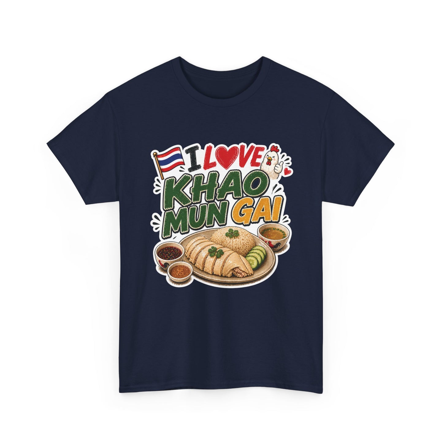 I Love Khao Mun Gai Unisex Tee
