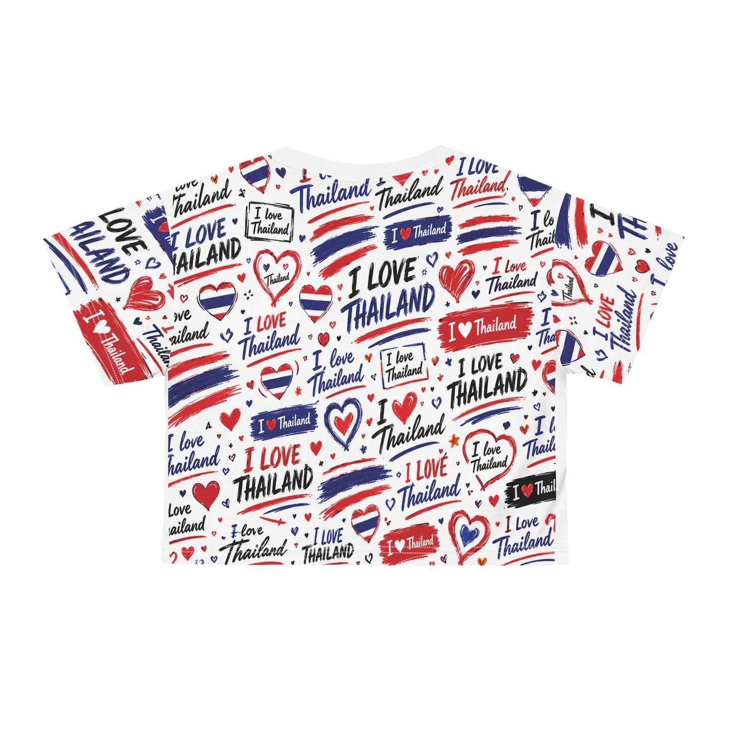 I Love Thailand Crop Tee