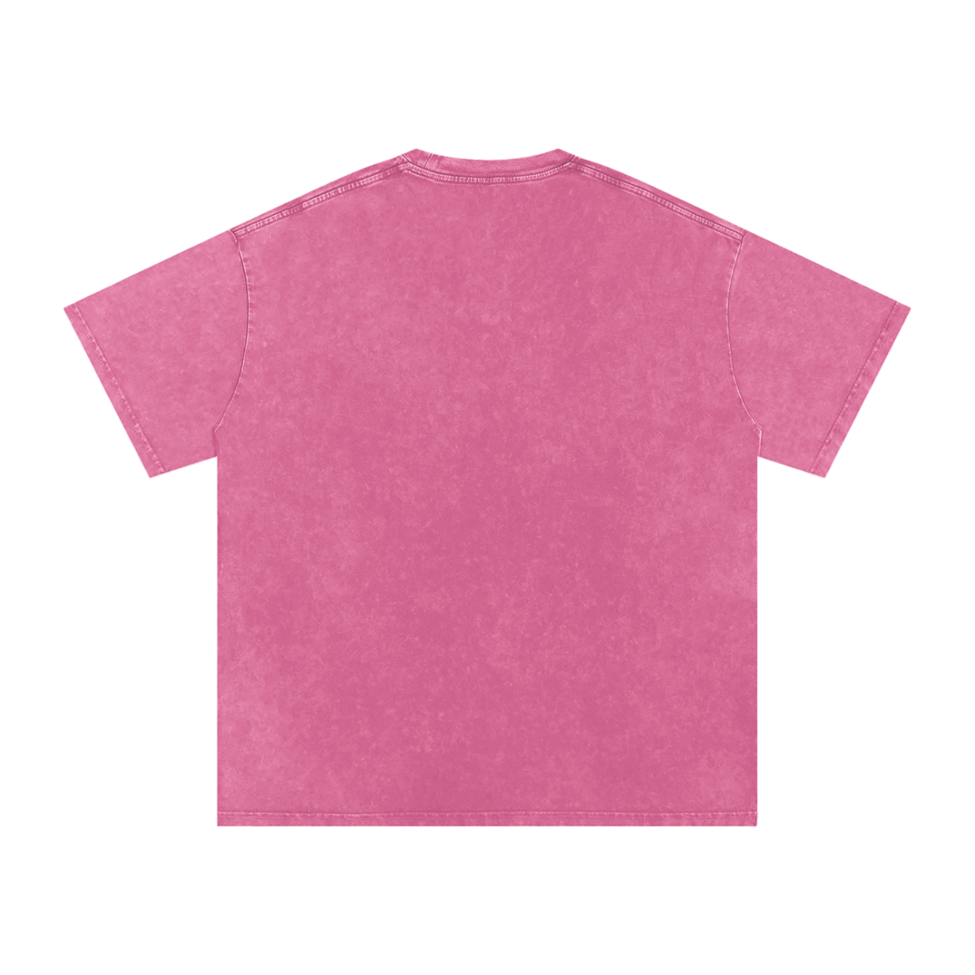 Thai Tea Snow Washed Oversized Unisex Cotton T-Shirt