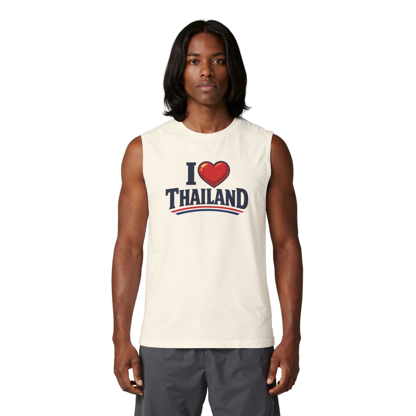 I  Thailand Unisex Muscle Tank Top