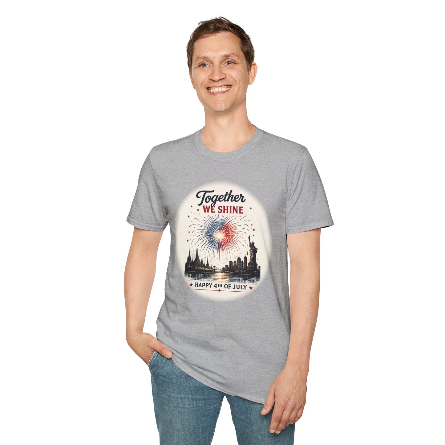 Together We Shine 4th of July Tee