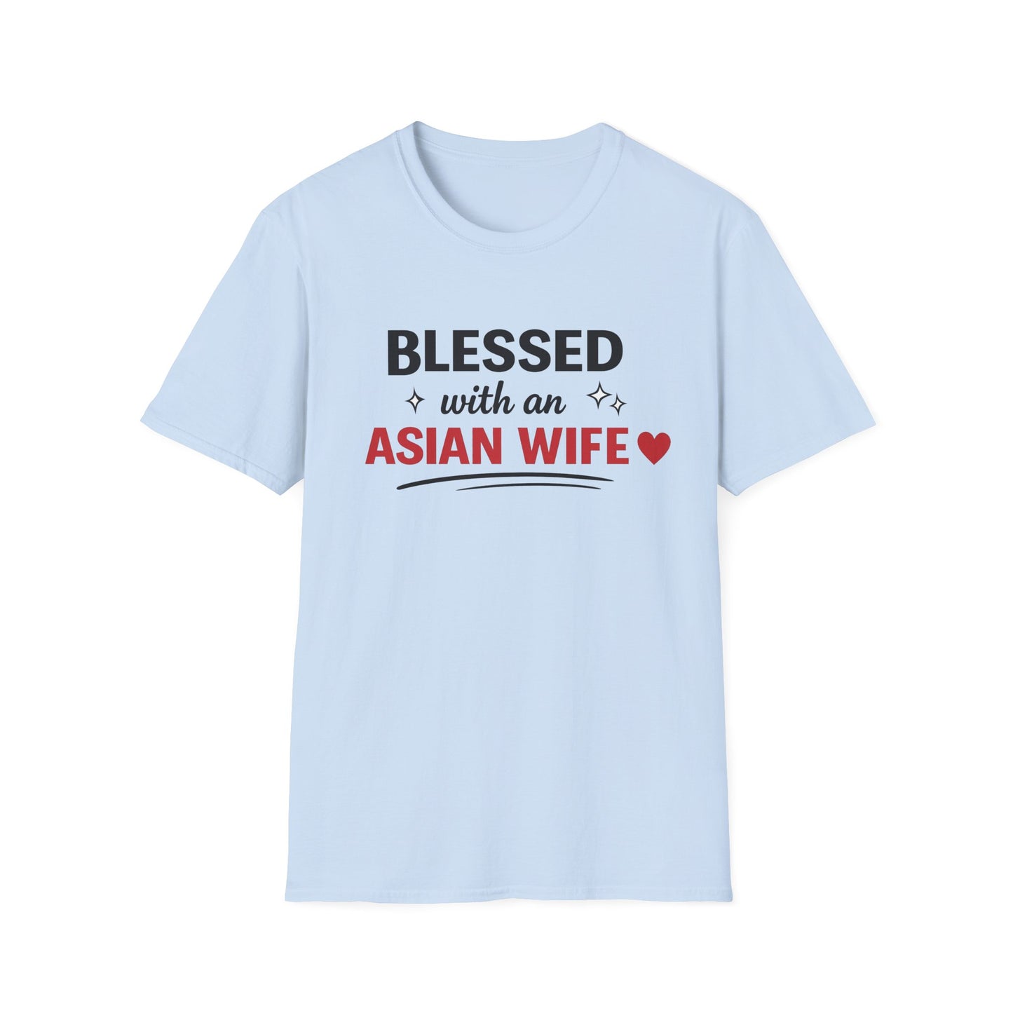 Bless With An Asian Wife Softstyle T-Shirt