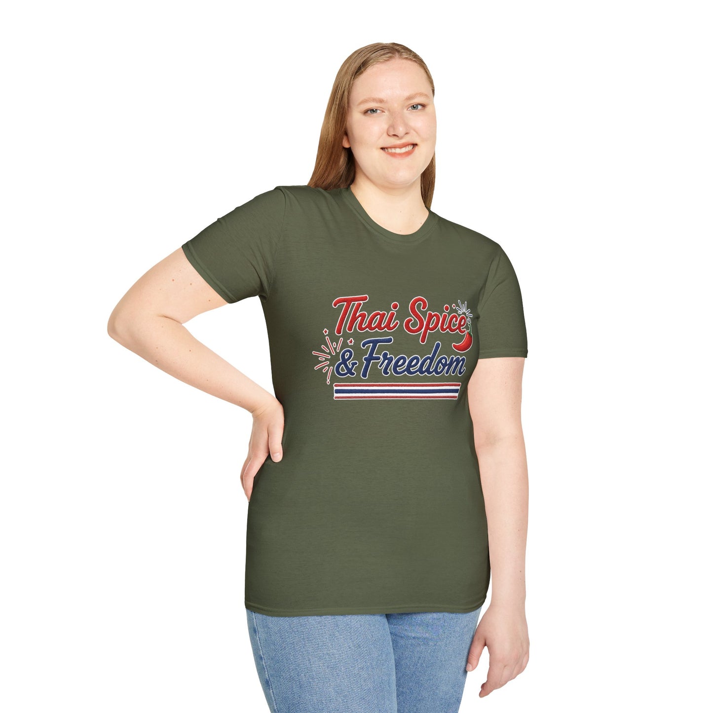 Thai Spice & Freedom Unisex Softstyle Tee
