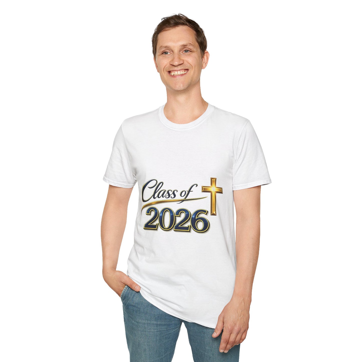 Class of 2026 (Cross) Softstyle T-Shirt