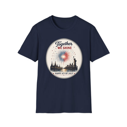 Together We Shine 4th of July Tee