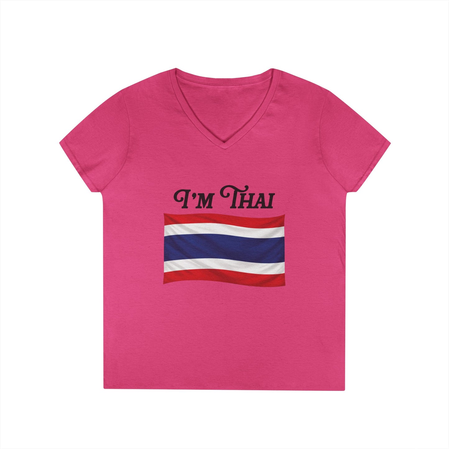 I’m Thai, Of Course I Speak Thailish V-Neck Tee