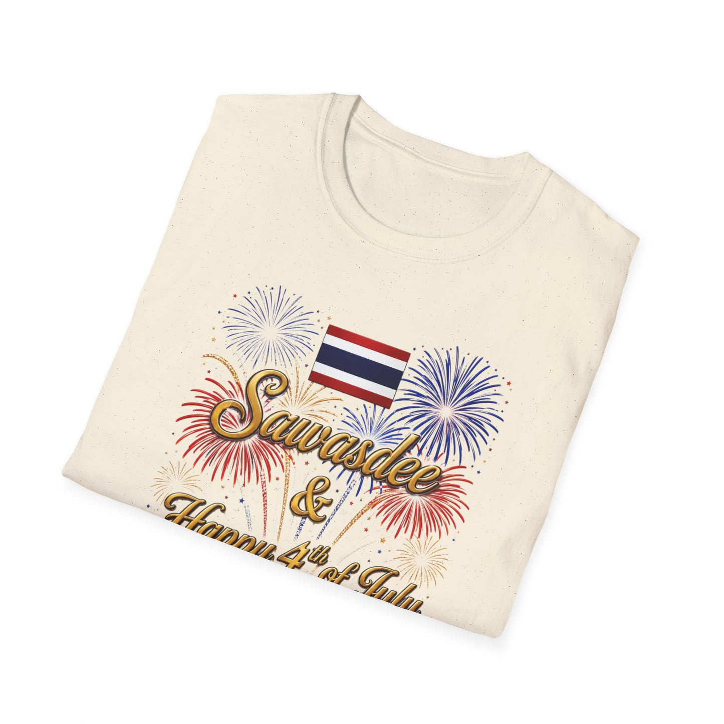 Sawasdee & Happy 4th of July Tee