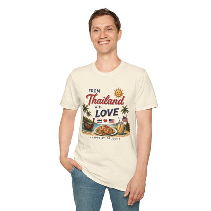 From Thailand With Love. 4th of July Unisex Tee
