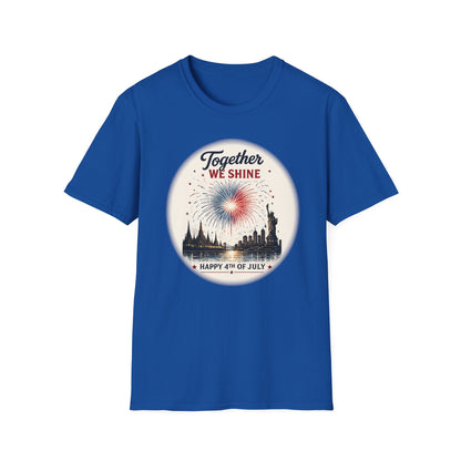 Together We Shine 4th of July Tee