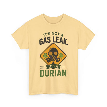 It's Not a Gas Leak, It's a Durian Mask Unisex Heavy Cotton Tee