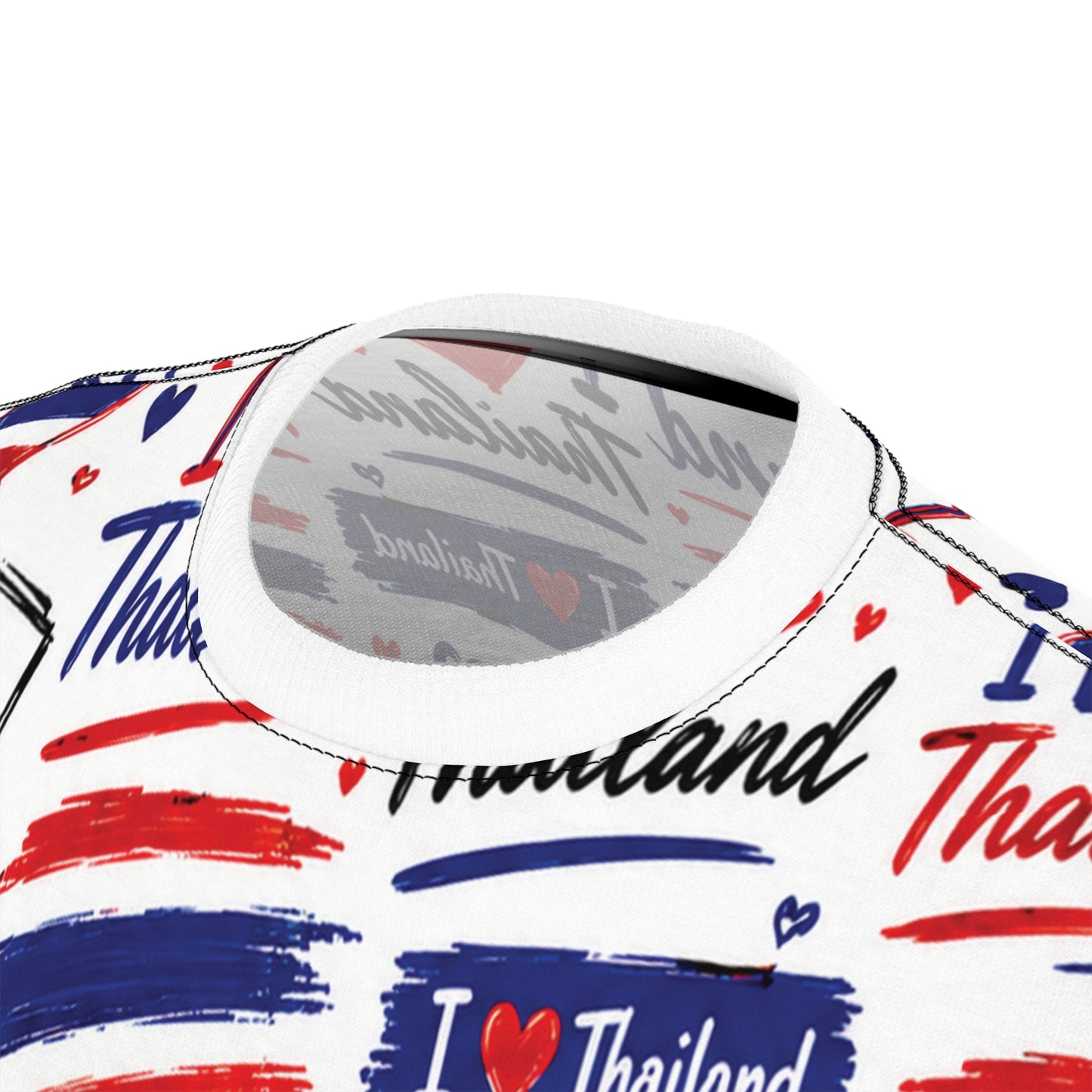 I Love Thailand Unisex Cut & Sew Tee (AOP)