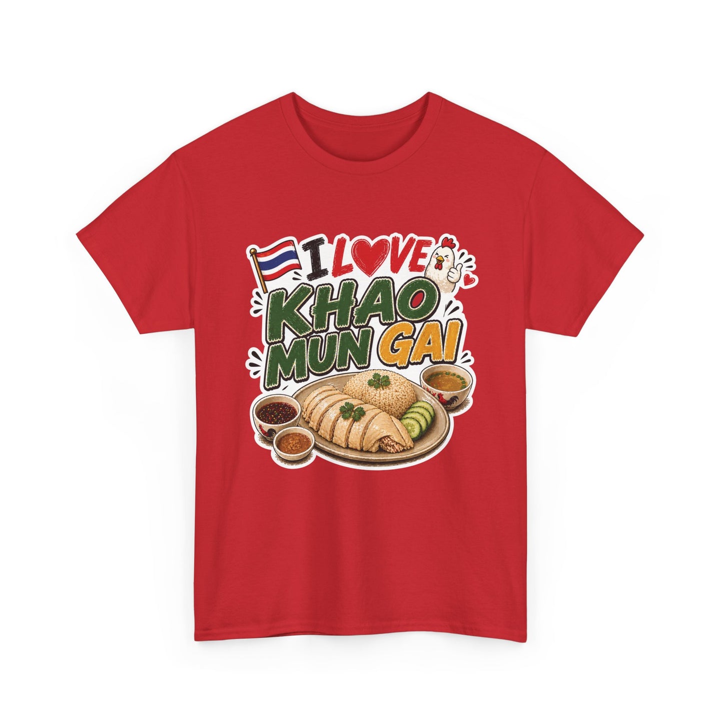 I Love Khao Mun Gai Unisex Tee
