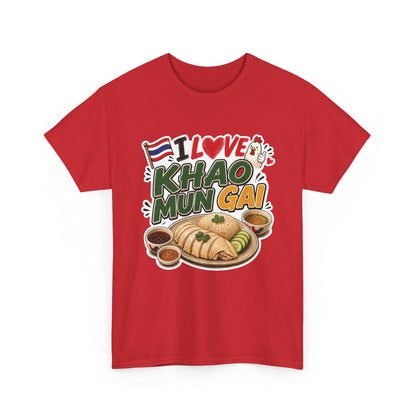I Love Khao Mun Gai Unisex Tee