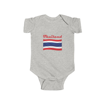 Thailand Flag Infant Fine Jersey Bodysuit