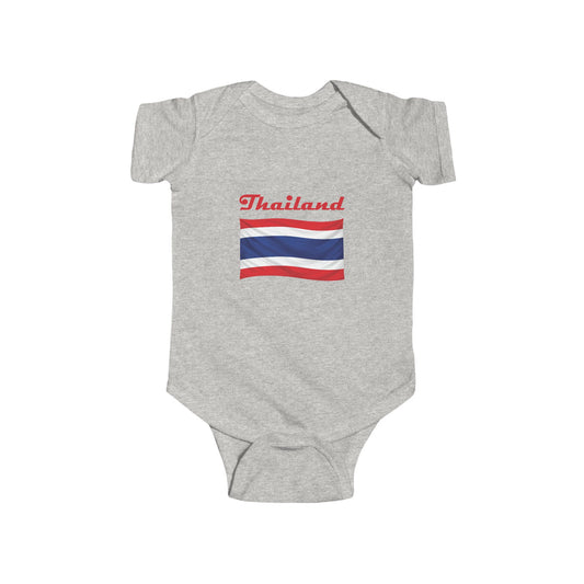 Thailand Flag Infant Fine Jersey Bodysuit