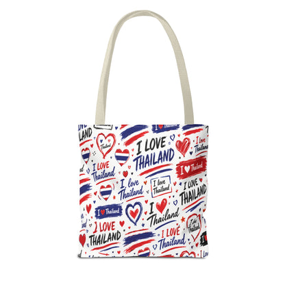 I love Thailand Tote Bag Wide Bottom