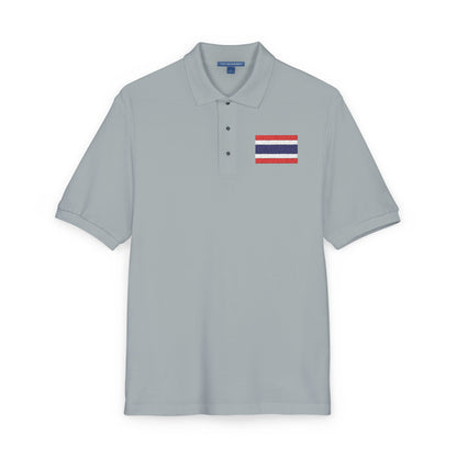 Thailand Flag Polo Shirt (Embroidery)