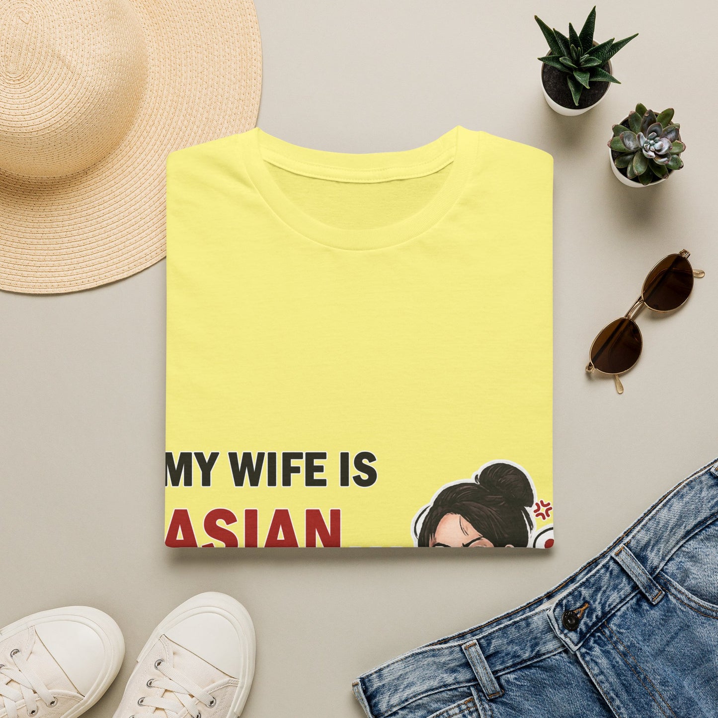 My Wife Is Asian. I Don't Argue. I Apologize Softstyle T-Shirt