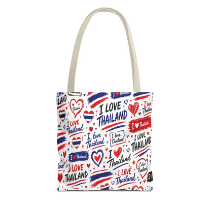 I love Thailand Tote Bag Wide Bottom