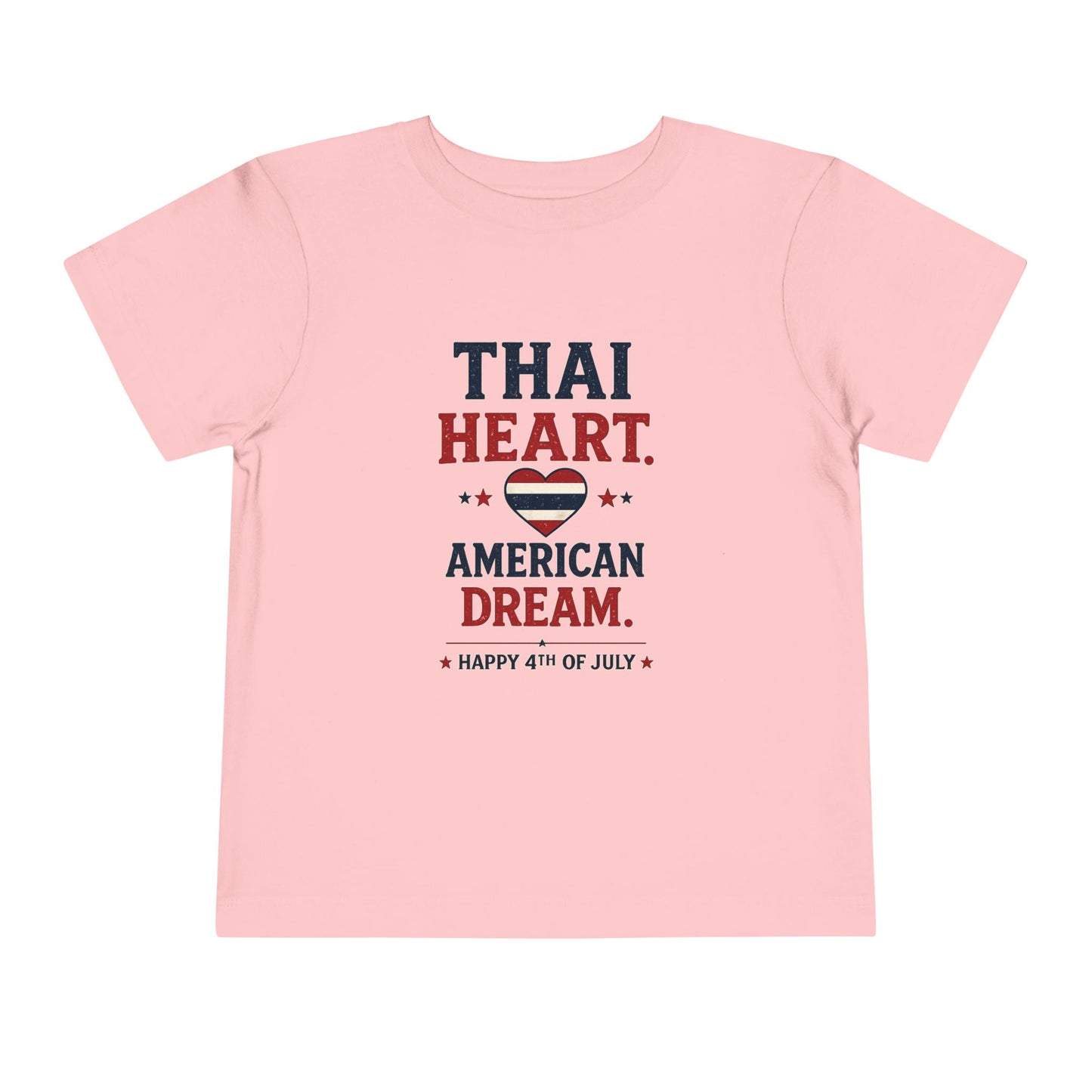 Thai Heart, American Dream 4th of July Toddler Kids Tee