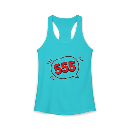 555 (Hahaha) Women Tank Top