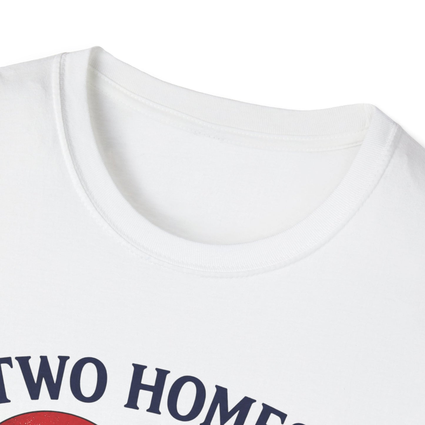 Two Homes One Heart 4th of July Tee