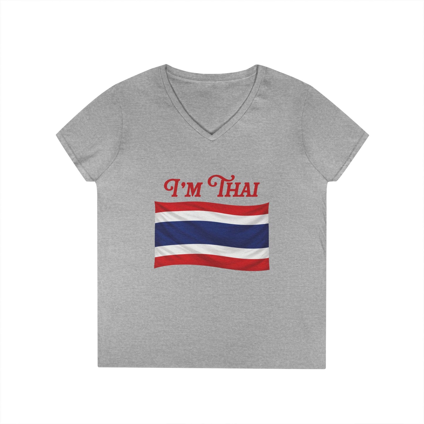 I’m Thai, Of Course I Speak Thailish V-Neck Tee
