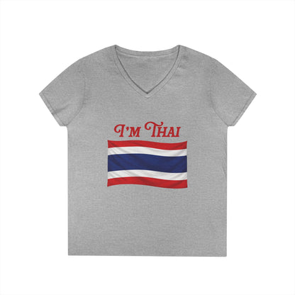 I’m Thai, Of Course I Speak Thailish V-Neck Tee