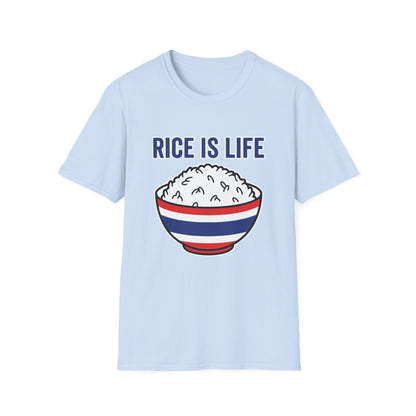 Rice is Life (Front) Unisex Tee