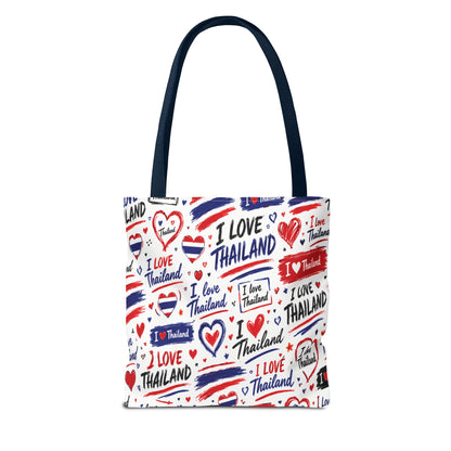 I love Thailand Tote Bag Wide Bottom