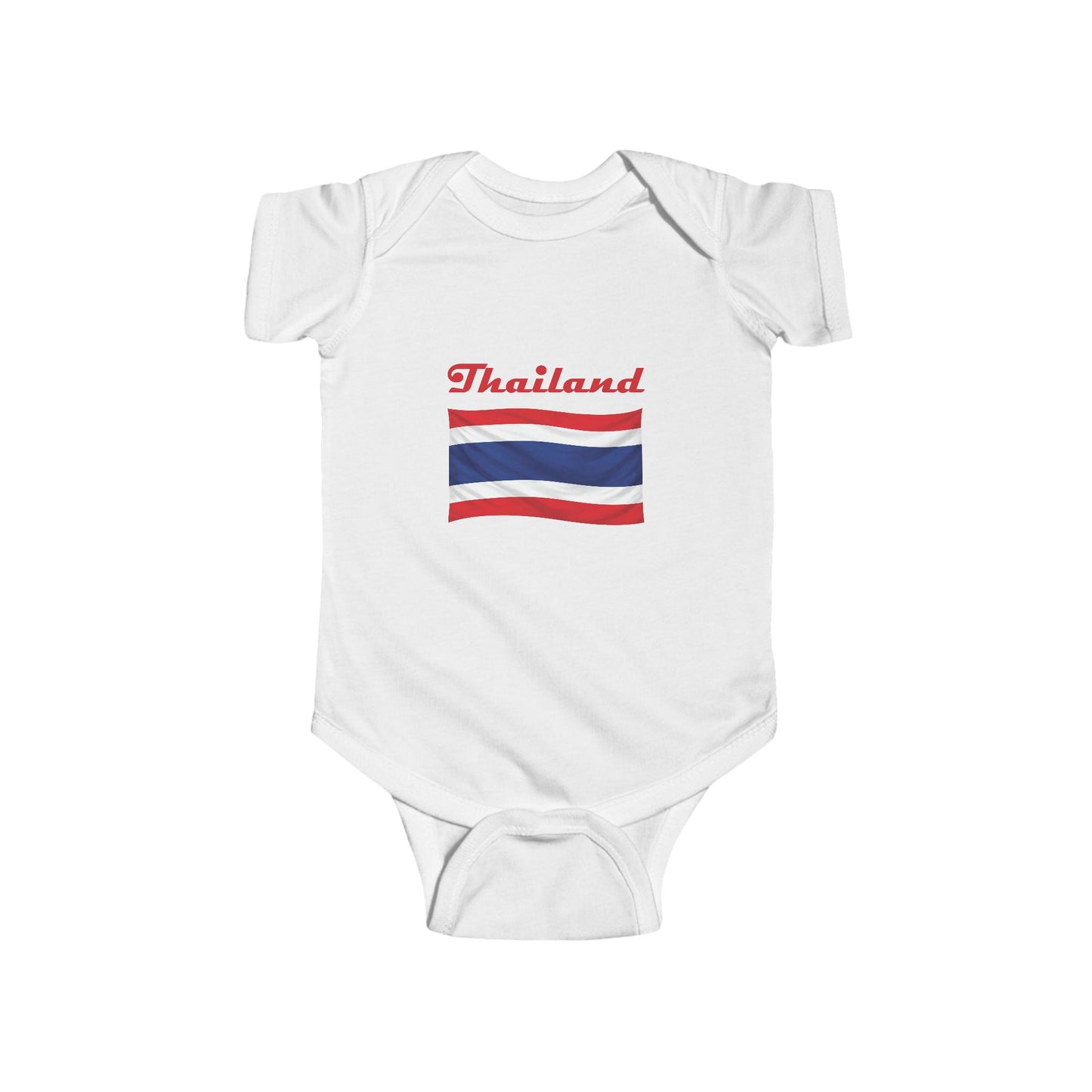 Thailand Flag Infant Fine Jersey Bodysuit