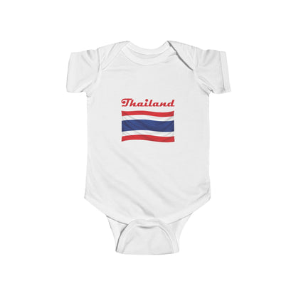 Thailand Flag Infant Fine Jersey Bodysuit