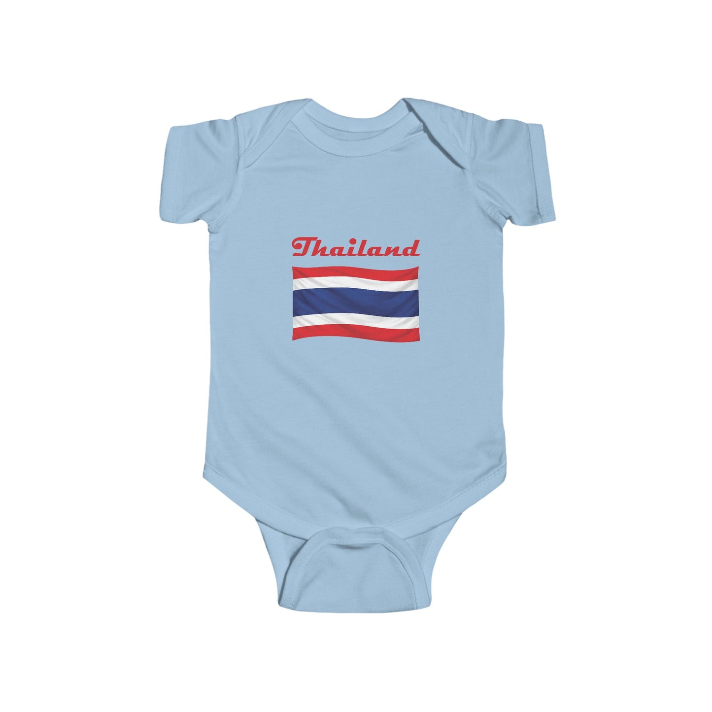 Thailand Flag Infant Fine Jersey Bodysuit